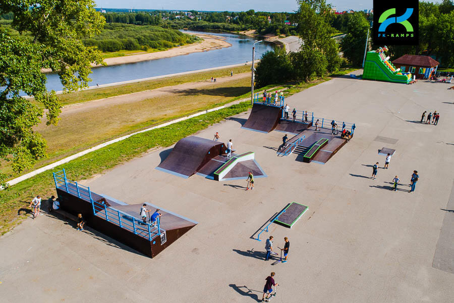 Kirovsky Park skatepark
